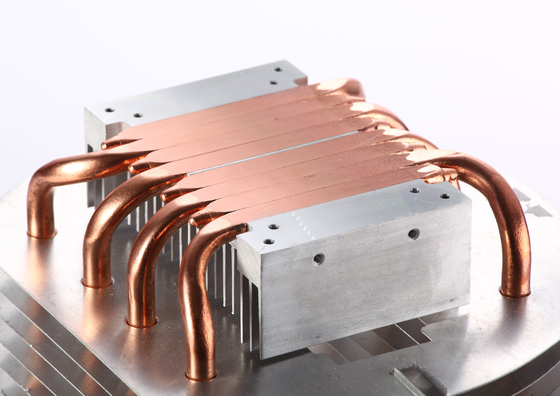 Anti Anodizing Copper Pipe Heat Sink Customizable Design And Efficient Performance