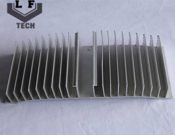 Natural Anodized Color Aluminum Extrusion Profiles With Wood Grain , Electrophoresis