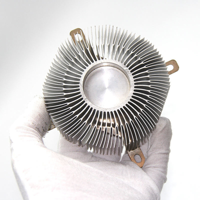 Durable Extruded Aluminum Heatsink Electrophoresis / Anodized / Polishing Treatment